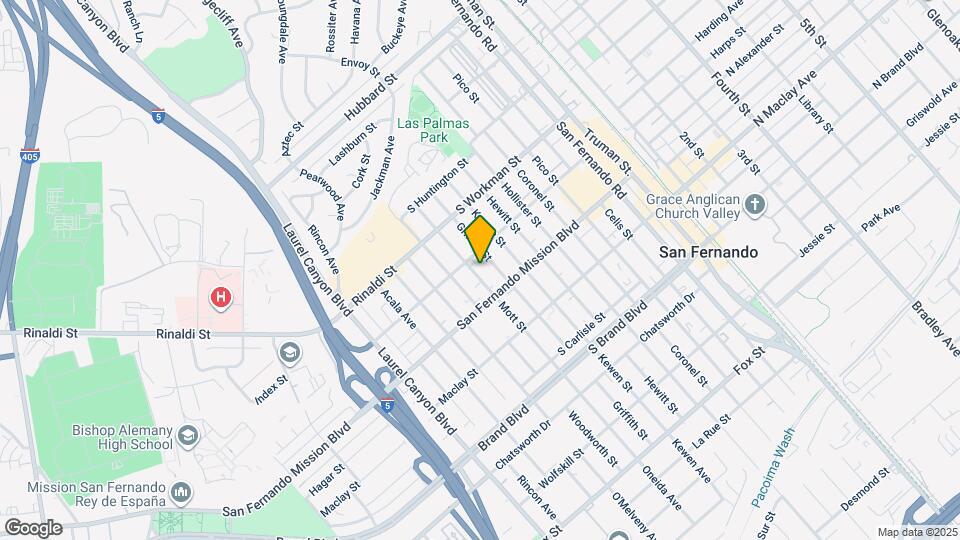 1231 Mott St Map and Location Details