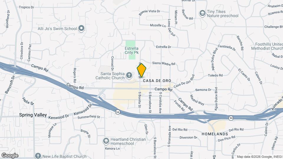 Bonita Springs Apartment Map and Location Details