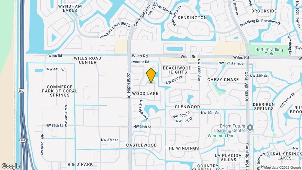 11452 NW 43rd St-Unit -114542 Map and Location Details