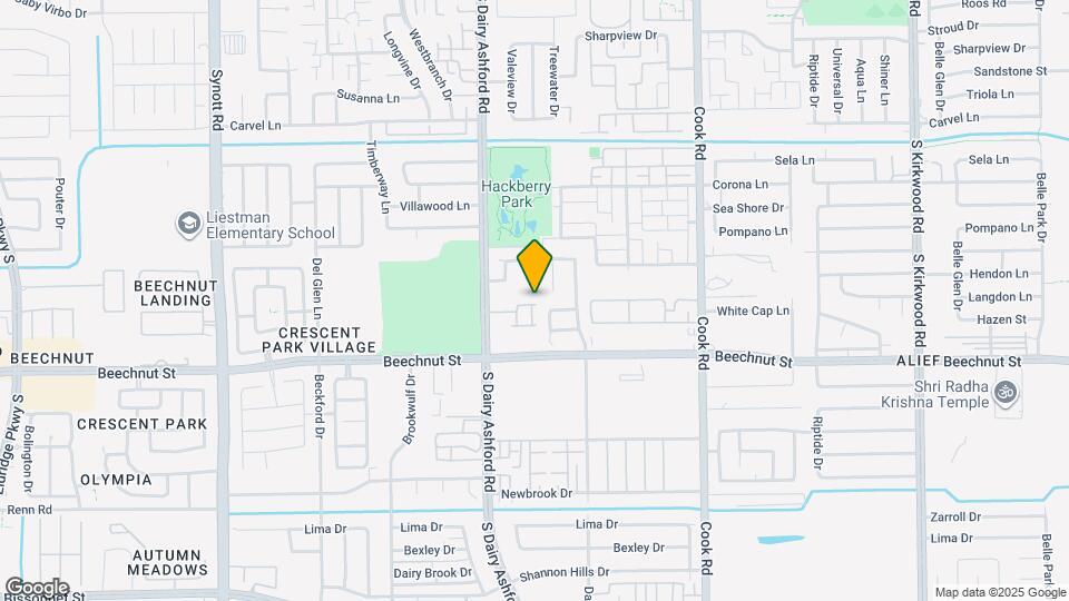 12608 Ashford Shadow Map and Location Details