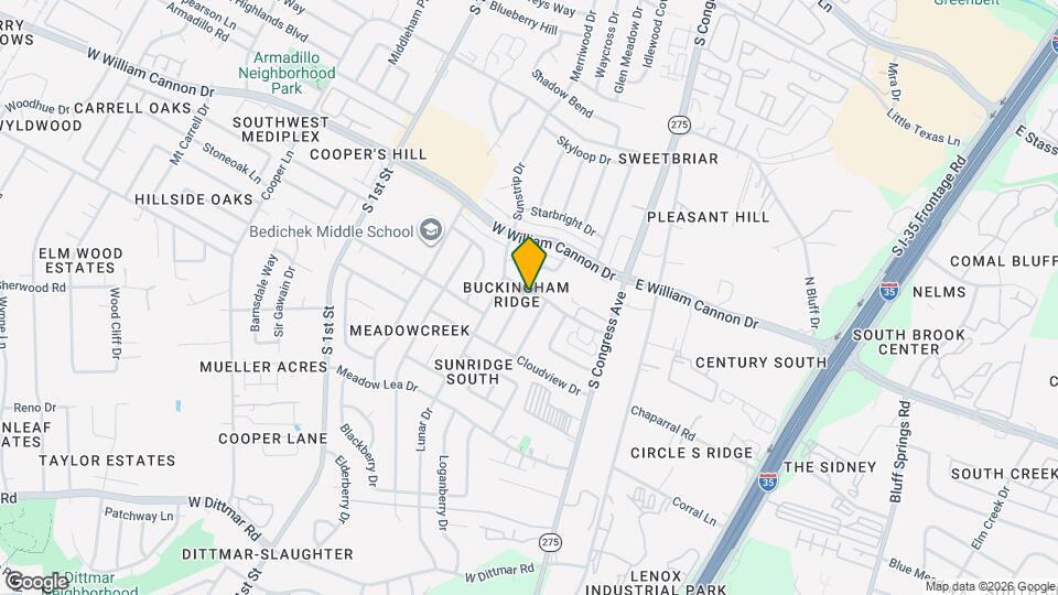 6807 Skynook Dr Map and Location Details