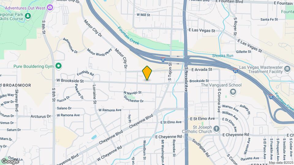 26 W Brookside St Map and Location Details