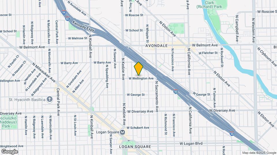 3105 W Wellington Ave Mapa y Detalles de la Ubicación