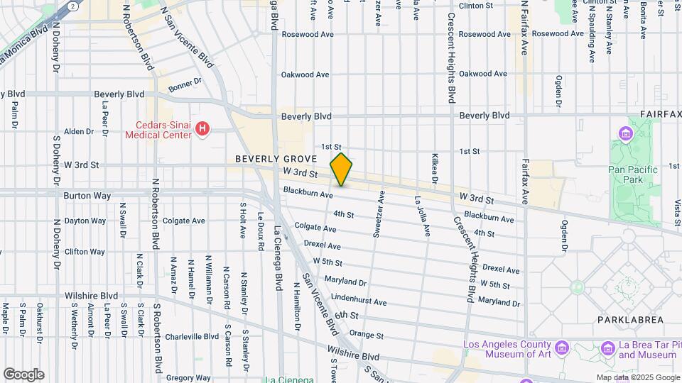 8371 Blackburn Ave Mapa y Detalles de la Ubicación