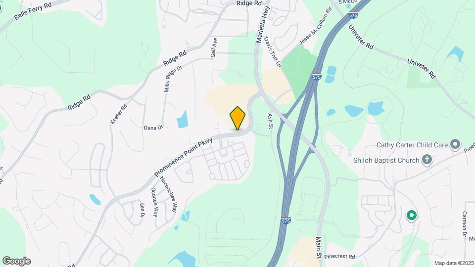 300 Prominence Point Pkwy Map and Location Details