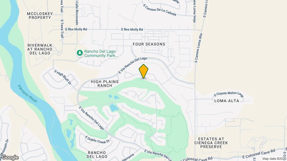 13962 E Huppenthal Blvd Map and Location Details