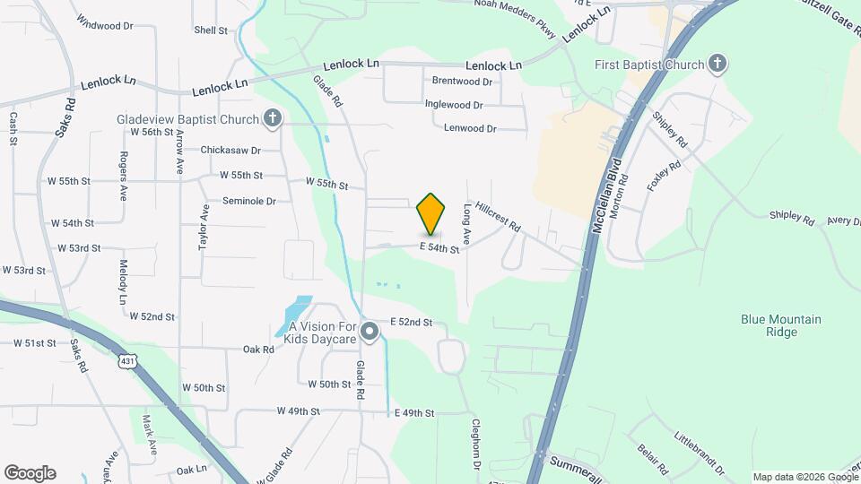 209 E 54th St Map and Location Details