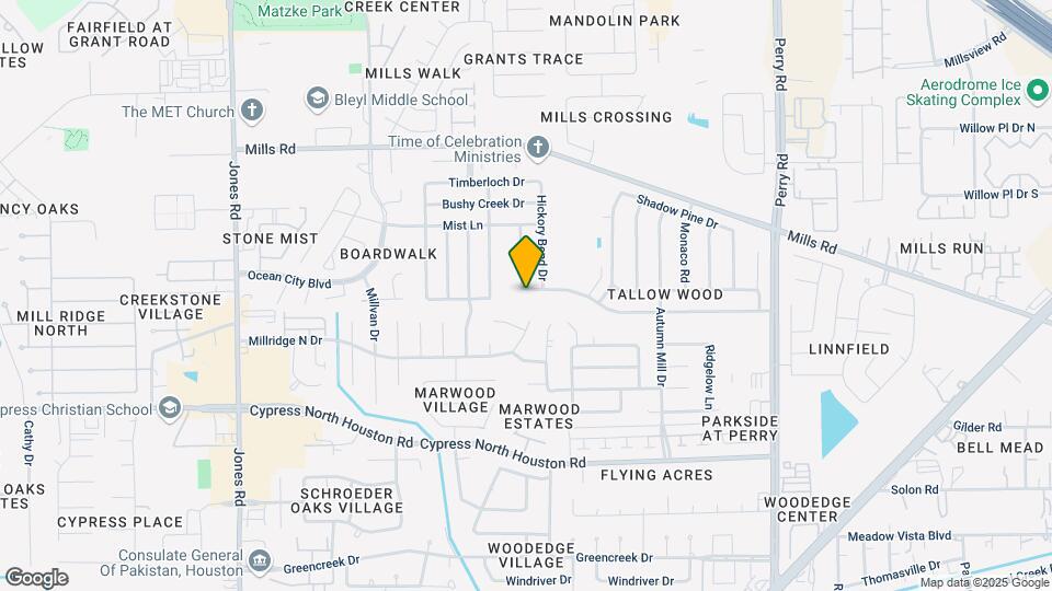 10315 Appleridge Dr Map and Location Details