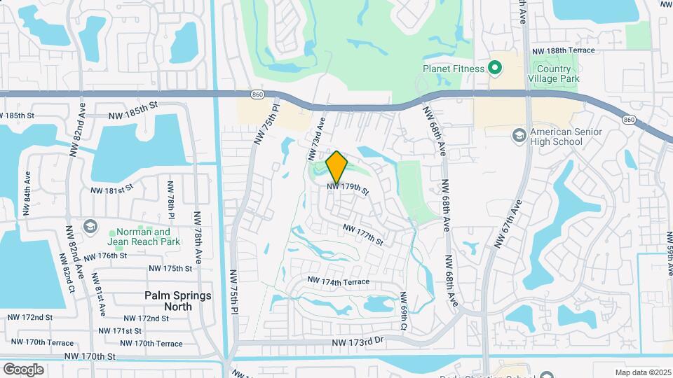 7180 NW 179th St Map and Location Details