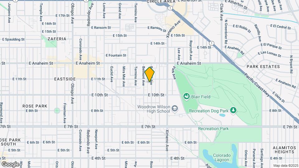 1063 Roswell Ave Mapa y Detalles de la Ubicación
