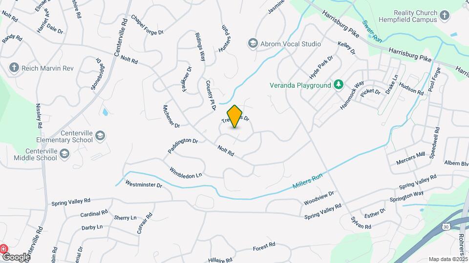106 Spring Ridge Ct Map and Location Details