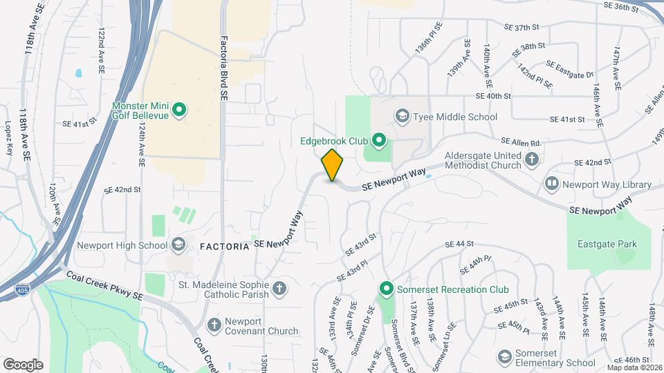 Factoria Heights Rental Office Map and Location Details