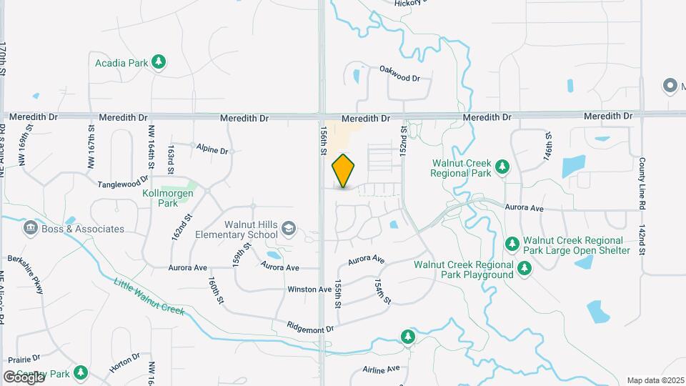 15404 Townsend Ave Mapa y Detalles de la Ubicación