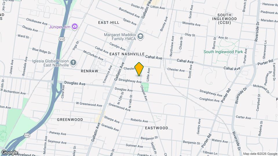 2405 Chapel Ave Map and Location Details