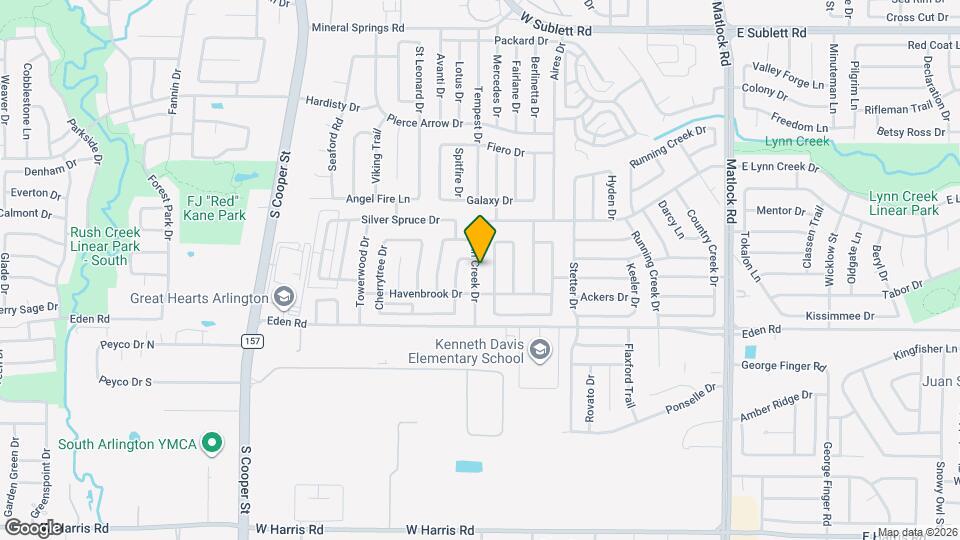 6705 W Lynn Creek Dr Map and Location Details