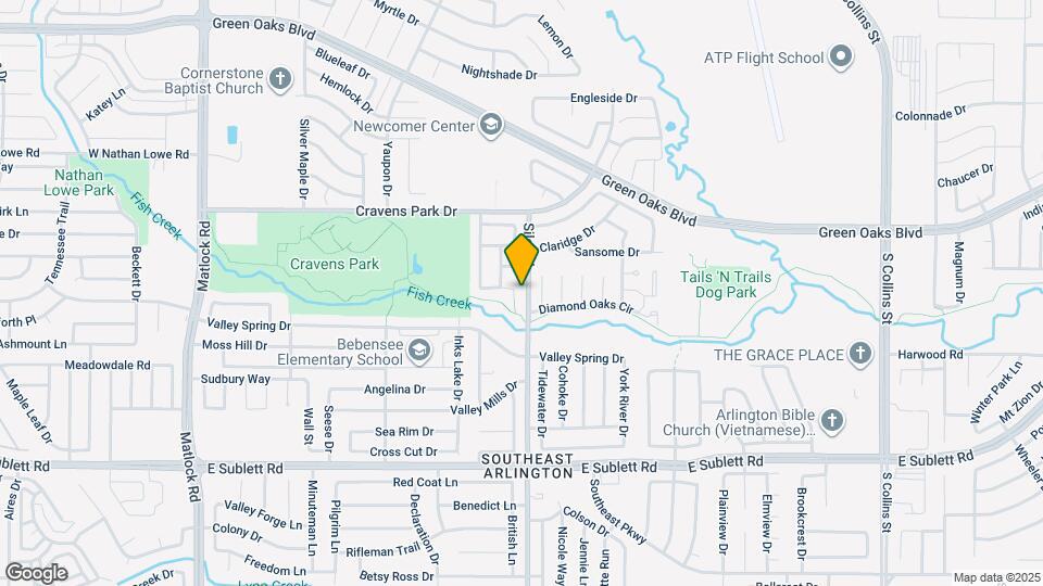 5803 Lakeway Ct Map and Location Details