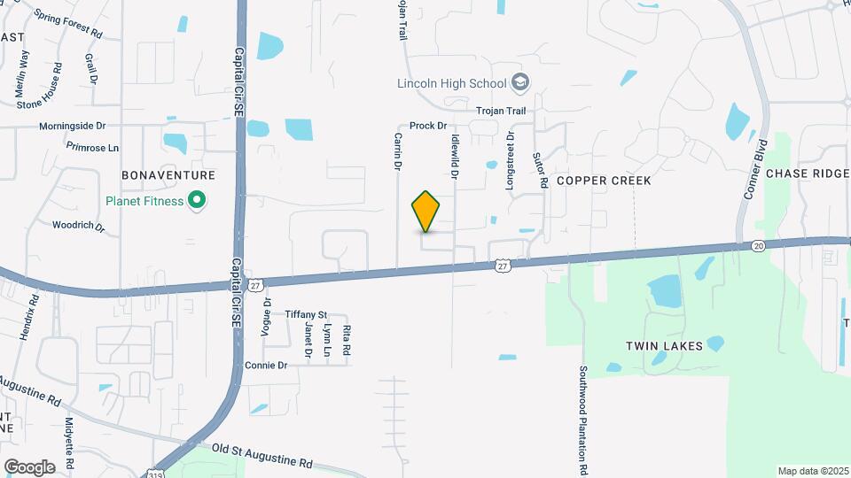 1203-3407 Tampa Dr Mapa y Detalles de la Ubicación
