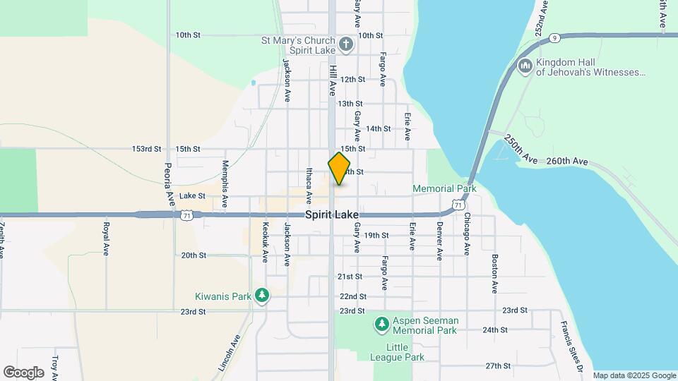 722 Lake St Map and Location Details