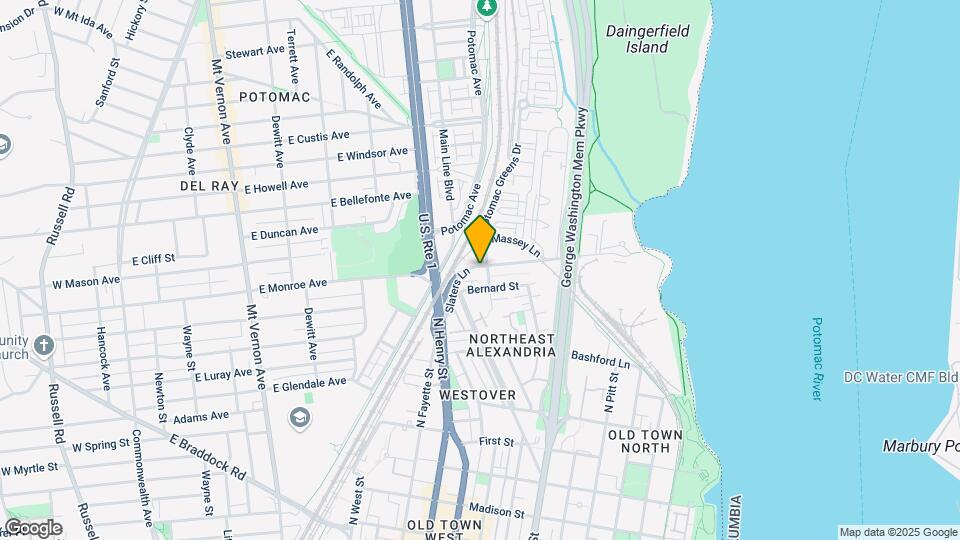 906 Slaters Ln Map and Location Details