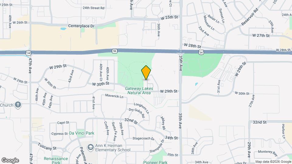 3639 W 29th St Map and Location Details
