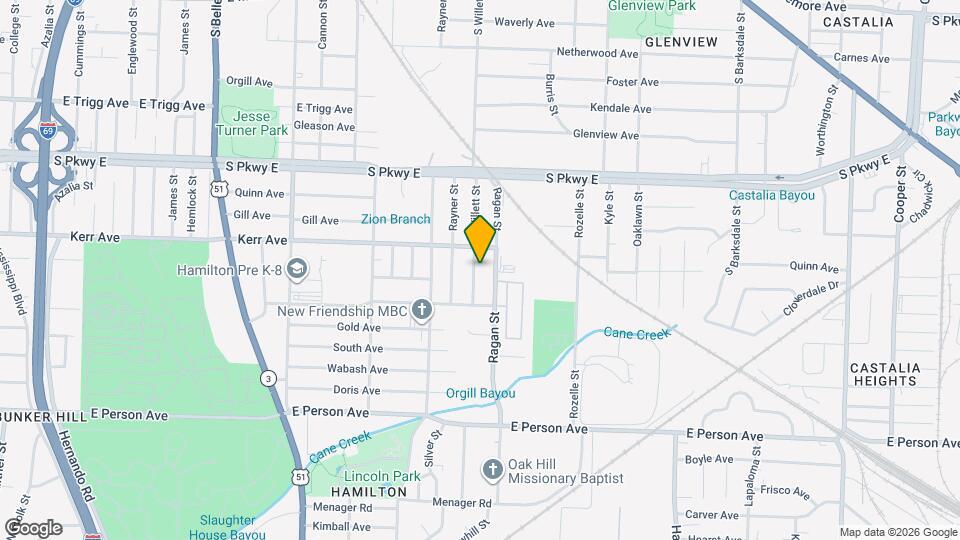 1478 S Willett St Map and Location Details