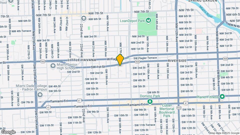 111 SW 18th Ave Mapa y Detalles de la Ubicación