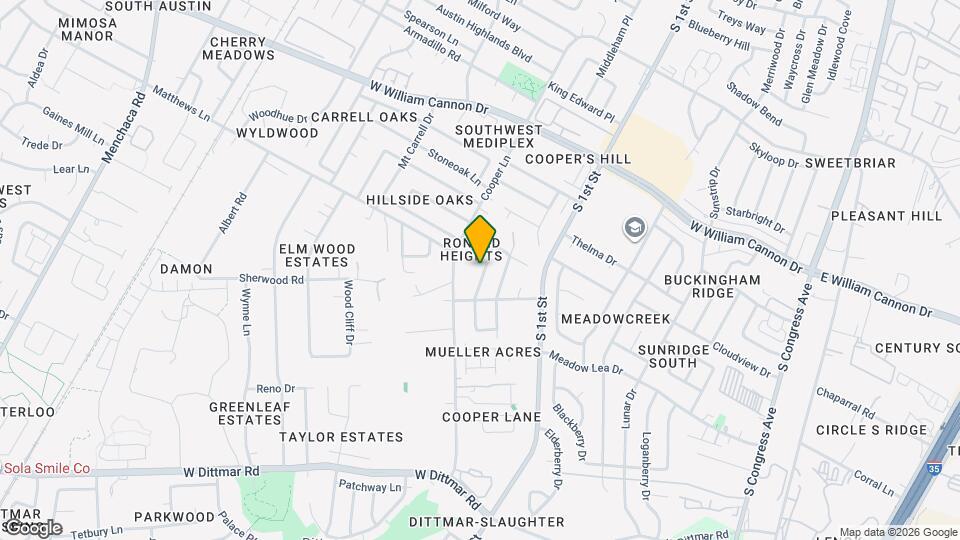 7200 Barnsdale Way Map and Location Details