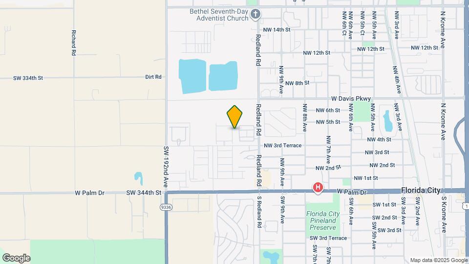 409 NW 12th Ave Map and Location Details