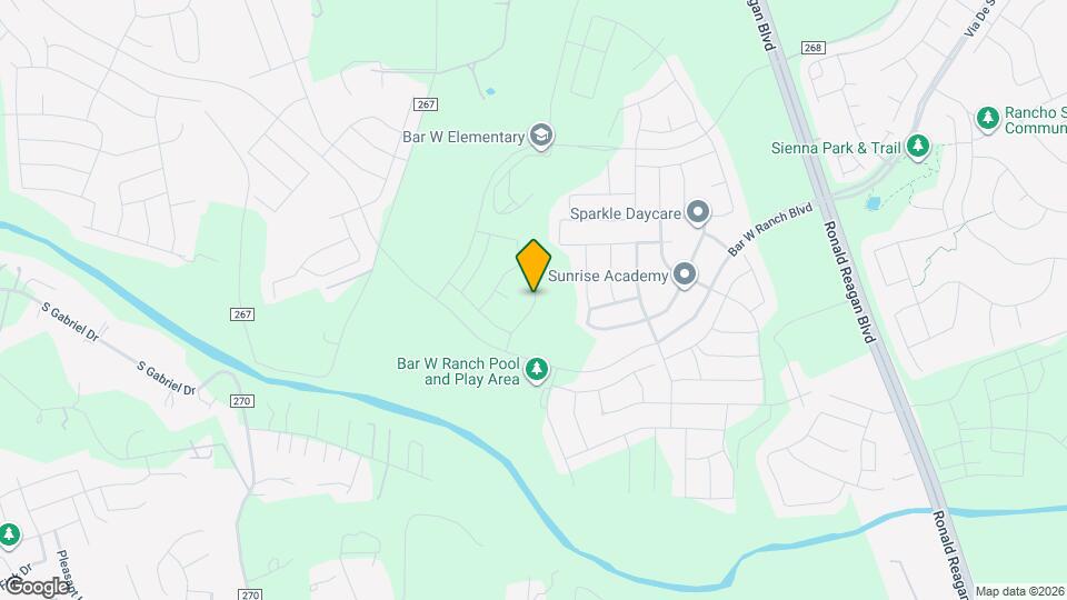 2353 Bronc Buster Way Map and Location Details