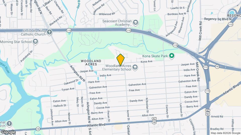 8009 Jasper Ave Map and Location Details