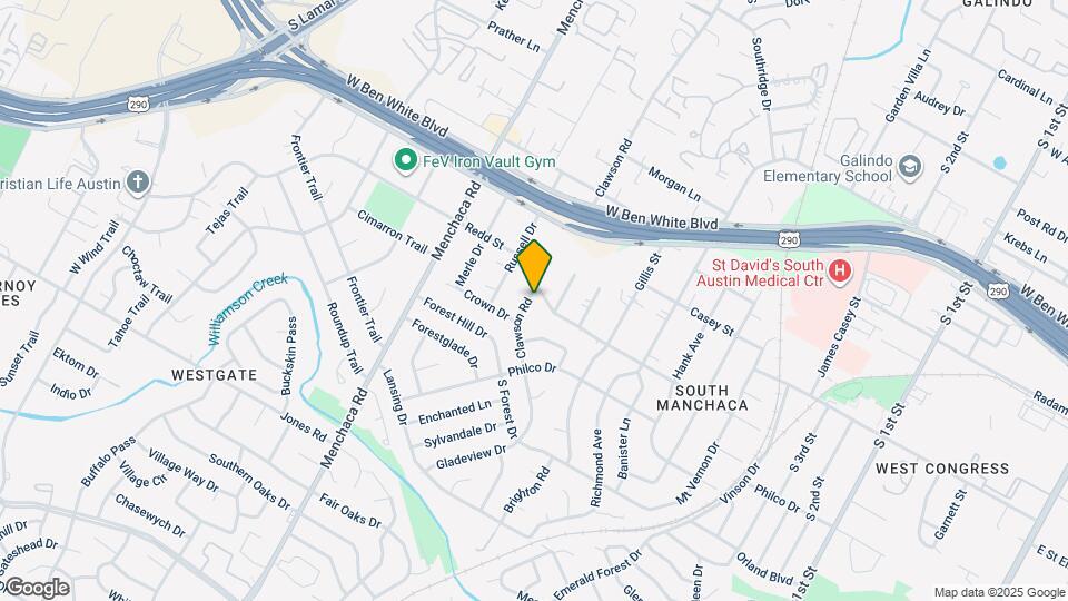 4503 Clawson Rd Map and Location Details