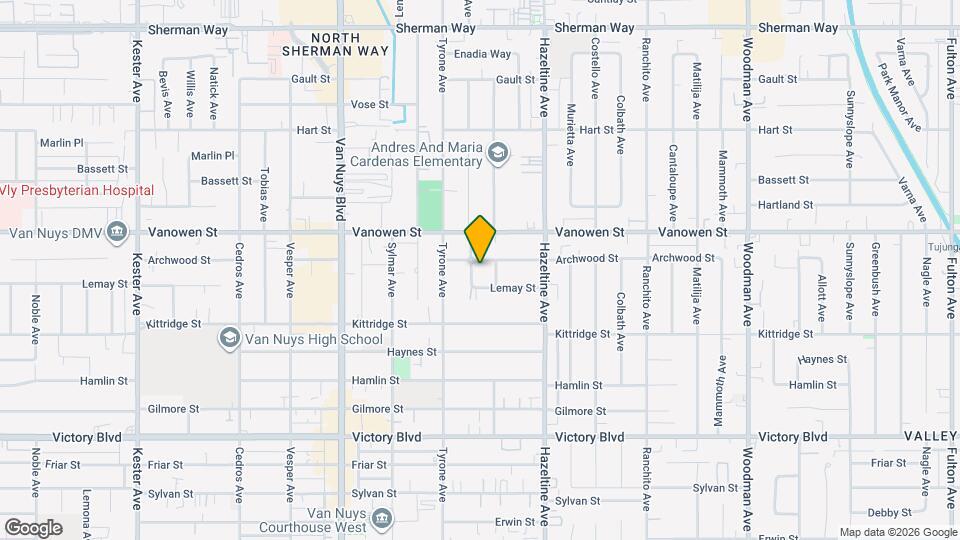 6722 Katherine Ave Mapa y Detalles de la Ubicación