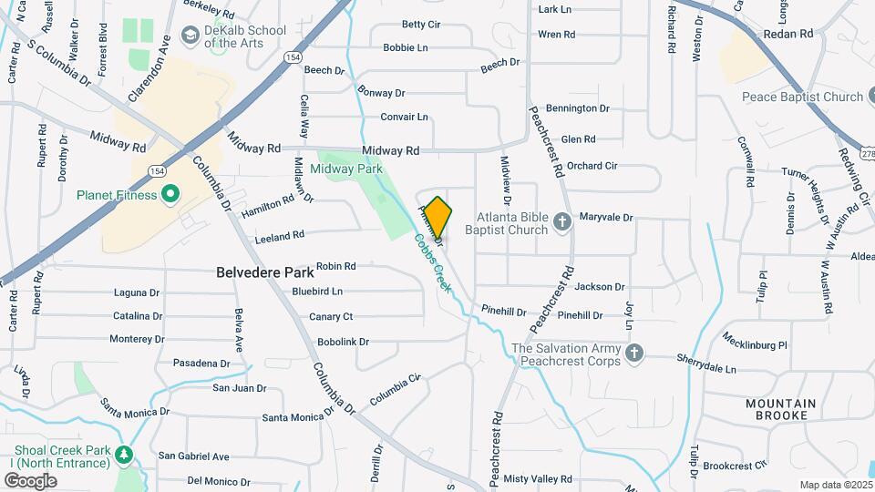 3231 Pinehill Dr Map and Location Details