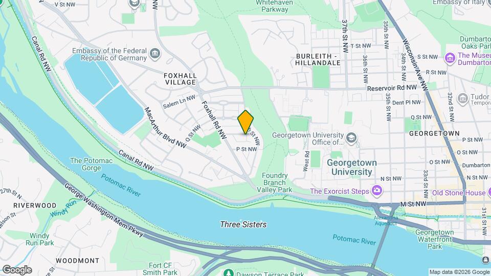 4412 Volta Pl NW Map and Location Details