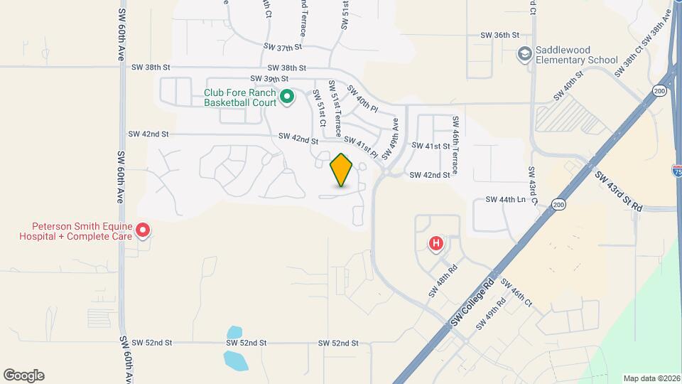 4969 SW 45th Cir Map and Location Details