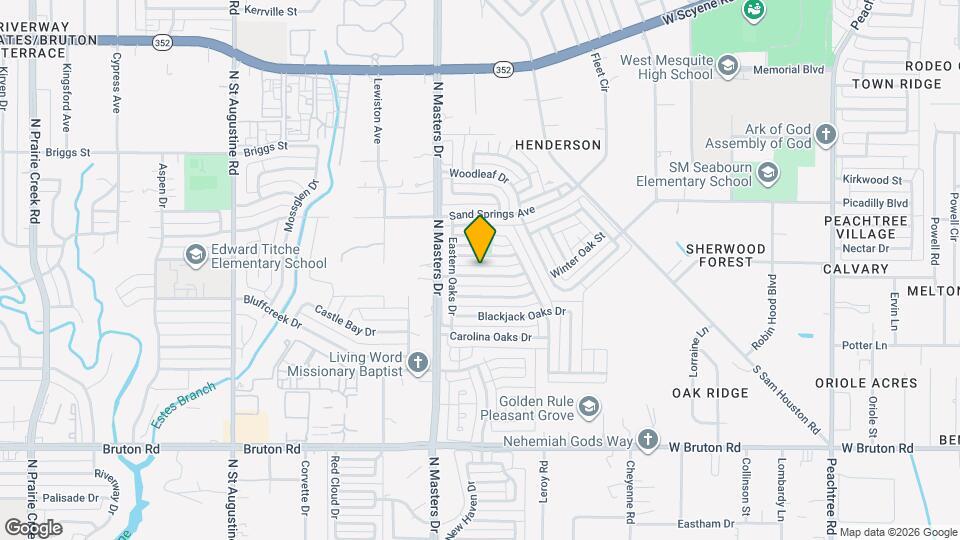 10231 Ridge Oak St Mapa y Detalles de la Ubicación