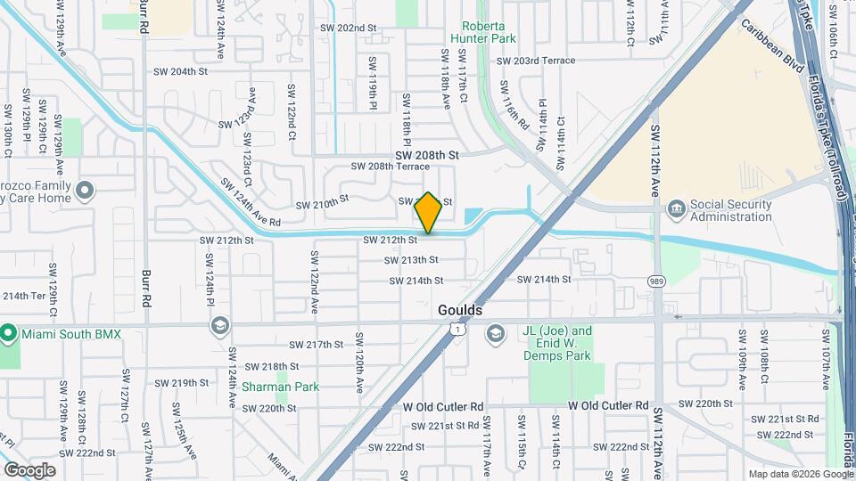 11832 SW 212th St Map and Location Details