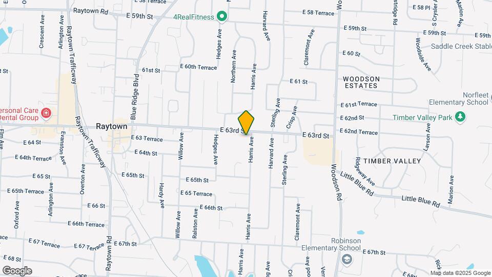 6302 Harris Ave Map and Location Details