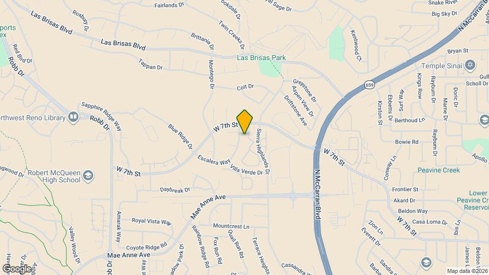 Westcreek Apartments Map and Location Details