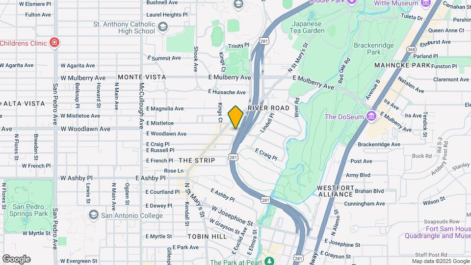 629 E Woodlawn Ave Mapa y Detalles de la Ubicación