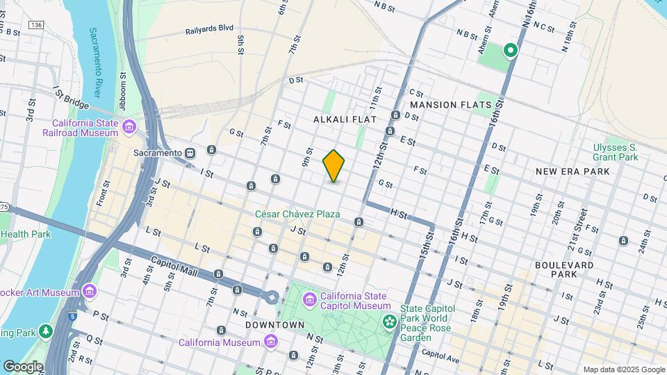 1019 H St Mapa y Detalles de la Ubicación