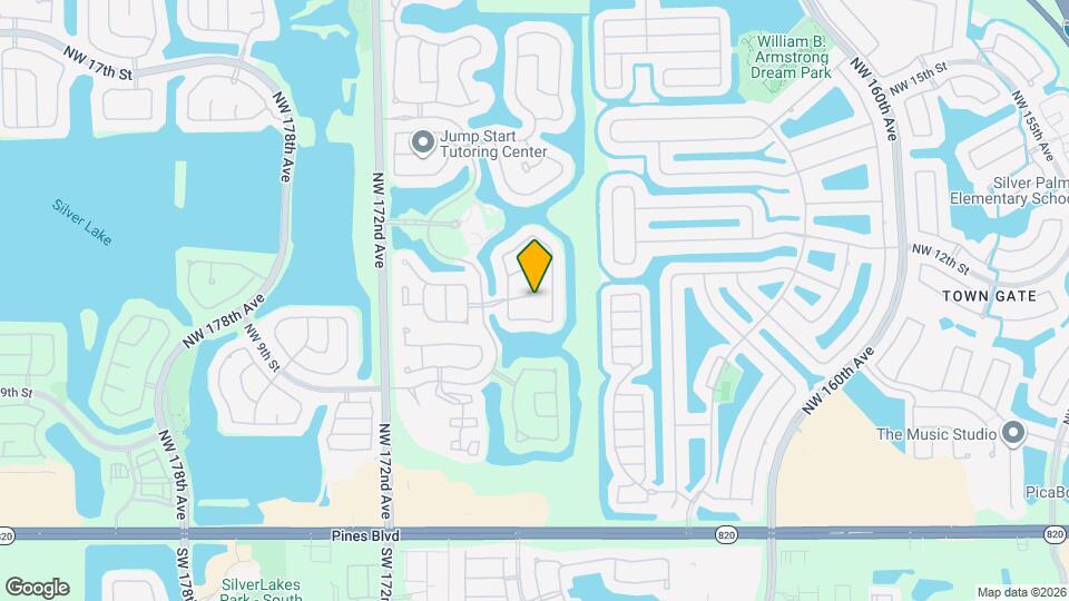 16744 NW 12th Ct Map and Location Details
