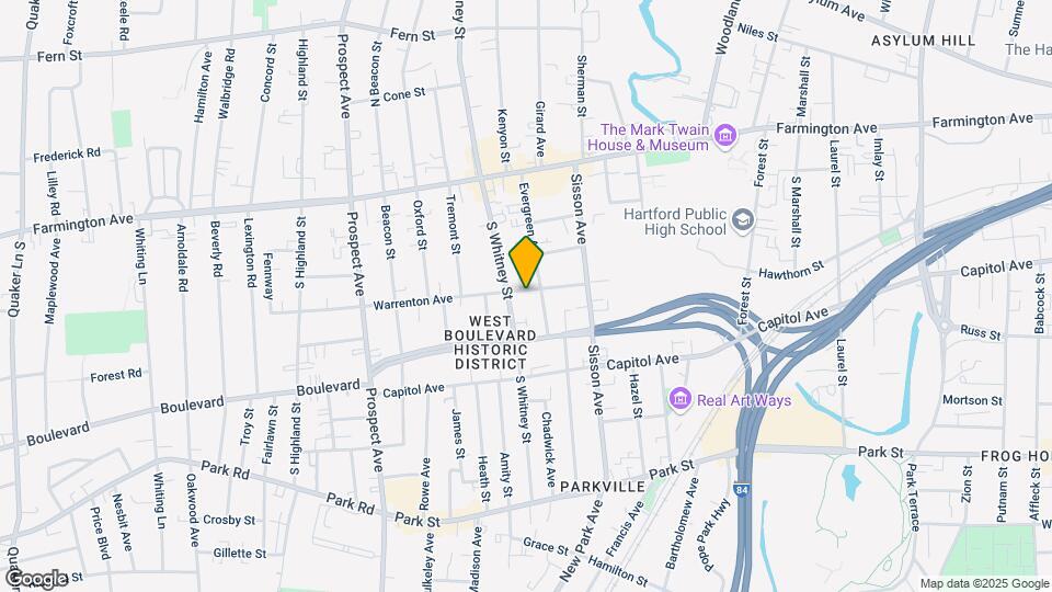 45-47 Warrenton Ave-Unit -1st Floor Map and Location Details