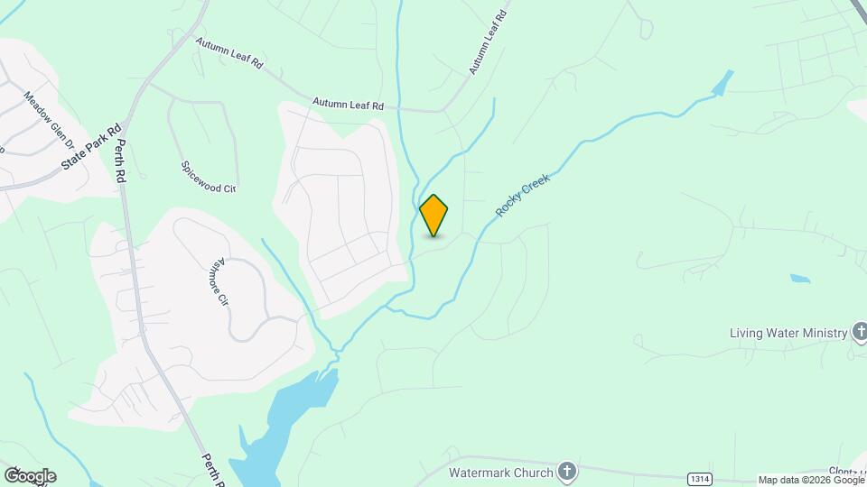 313 Streamwood Rd Map and Location Details