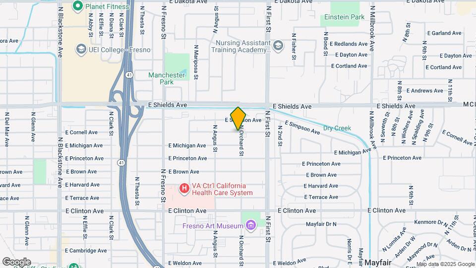 2994 E Cornell Ave Map and Location Details