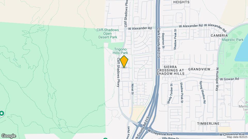 10651 Lunar Crest Ave Map and Location Details