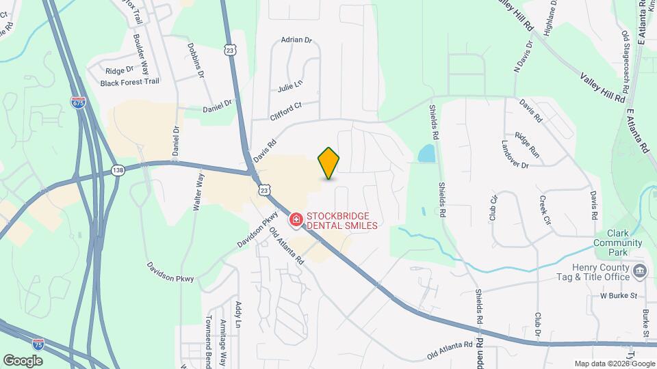 600 Sprayberry Dr Map and Location Details