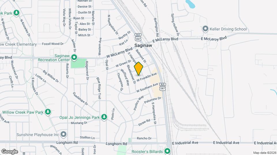 208 W Franklin Ave Map and Location Details