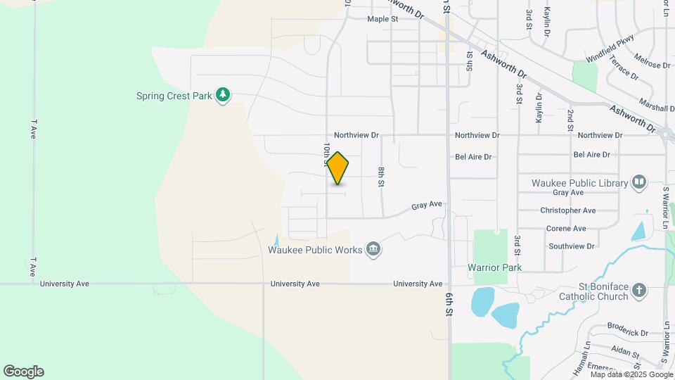 927 Maywood Ln Mapa y Detalles de la Ubicación