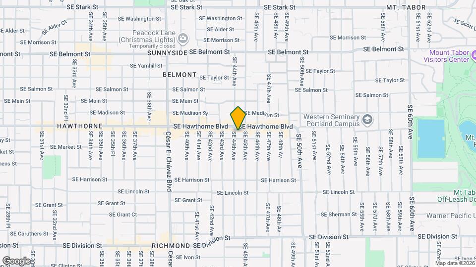 1520 SE 44th Ave Map and Location Details